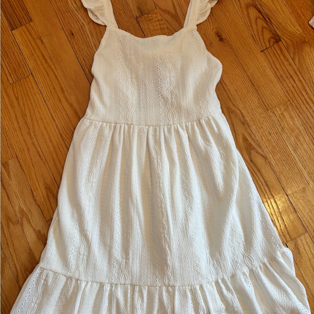 White Eyelet Dress